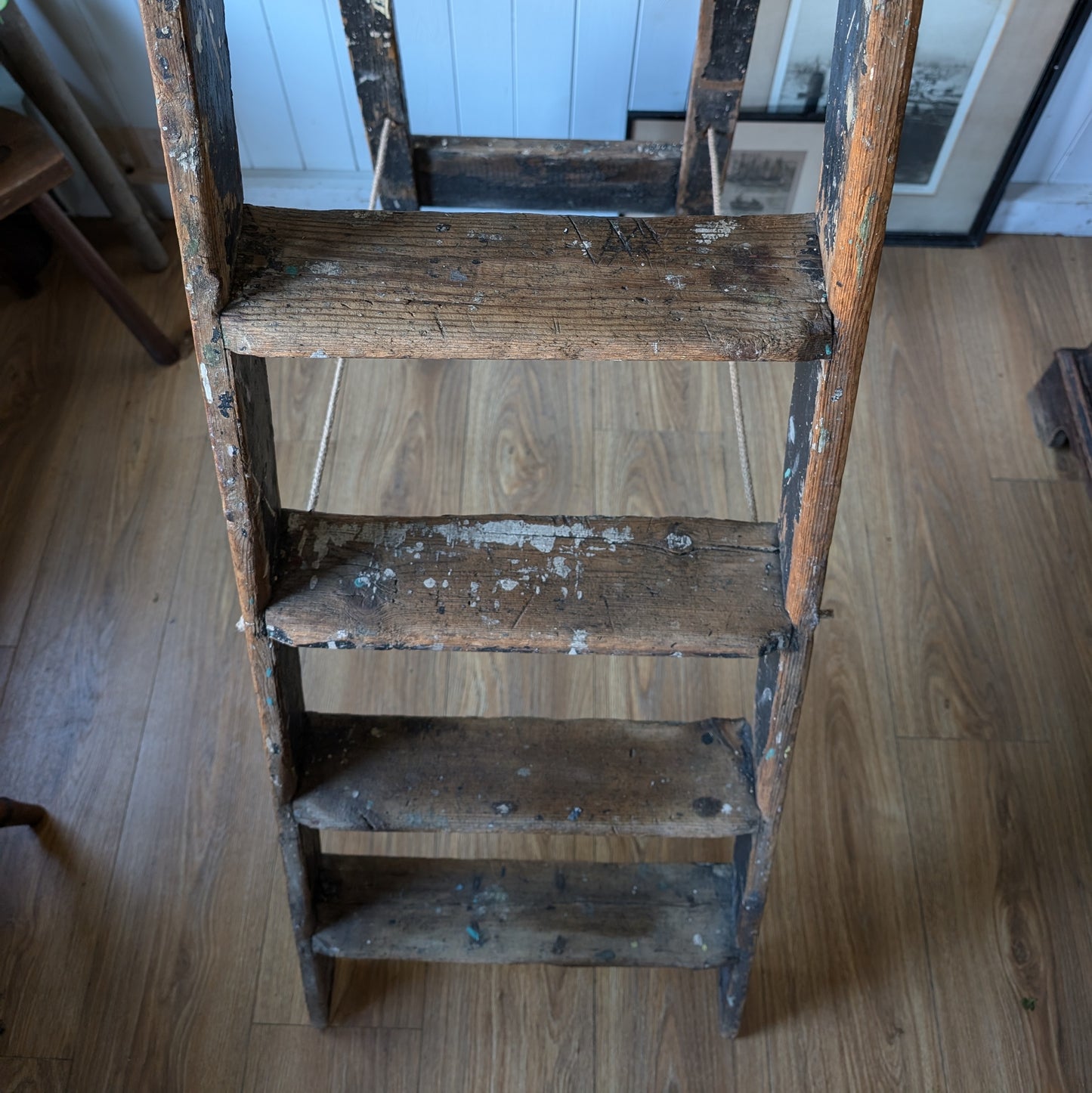 Antique Decorators Ladder