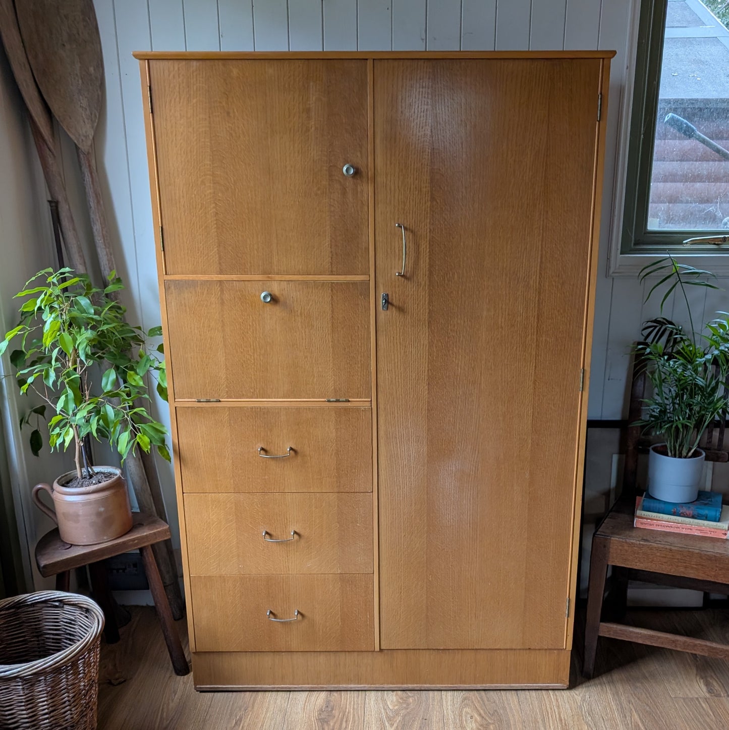 Small Mid Century Wardrobe