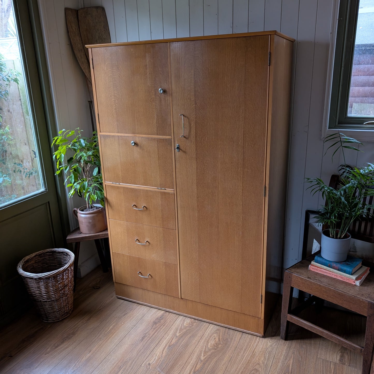 Small Mid Century Wardrobe