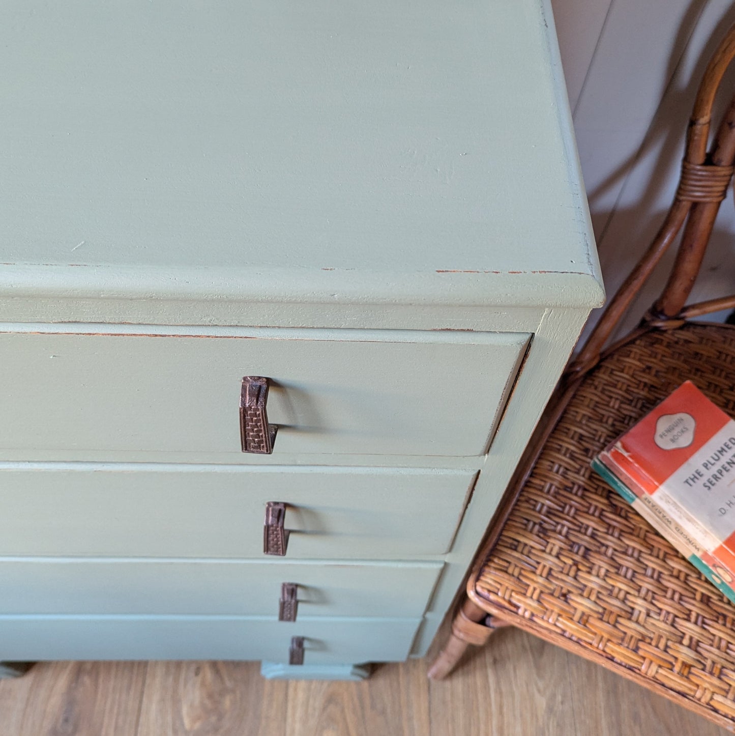 Painted Art Deco Chest of Drawers