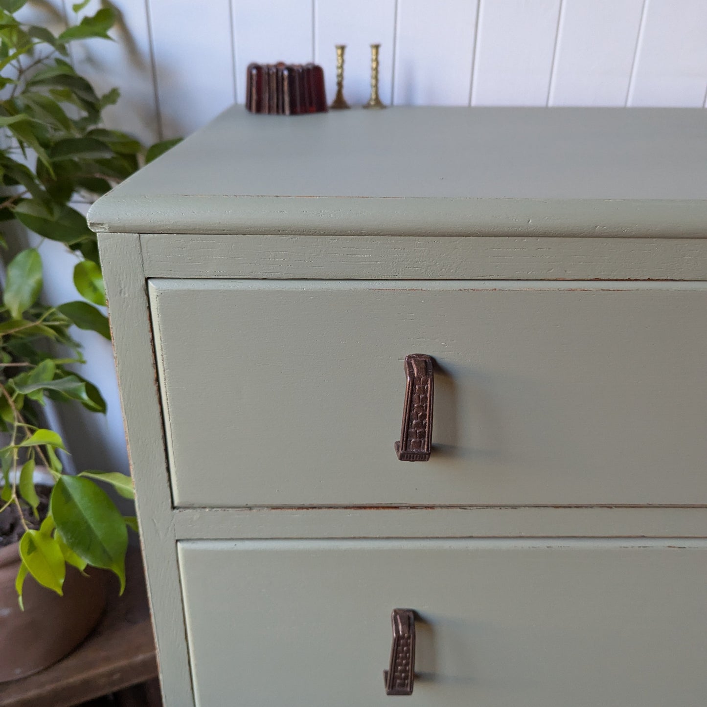 Painted Art Deco Chest of Drawers