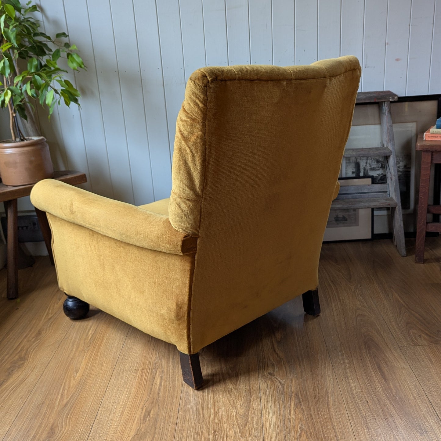 1930s Upholstered Armchair